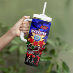 Personalized Warriors ANZAC Day Tumbler With Handle Australian Army - Lest We Forget