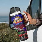 Personalized Warriors ANZAC Day Tumbler With Handle Australian Army - Lest We Forget
