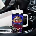 Personalized Warriors ANZAC Day Tumbler With Handle Australian Army - Lest We Forget