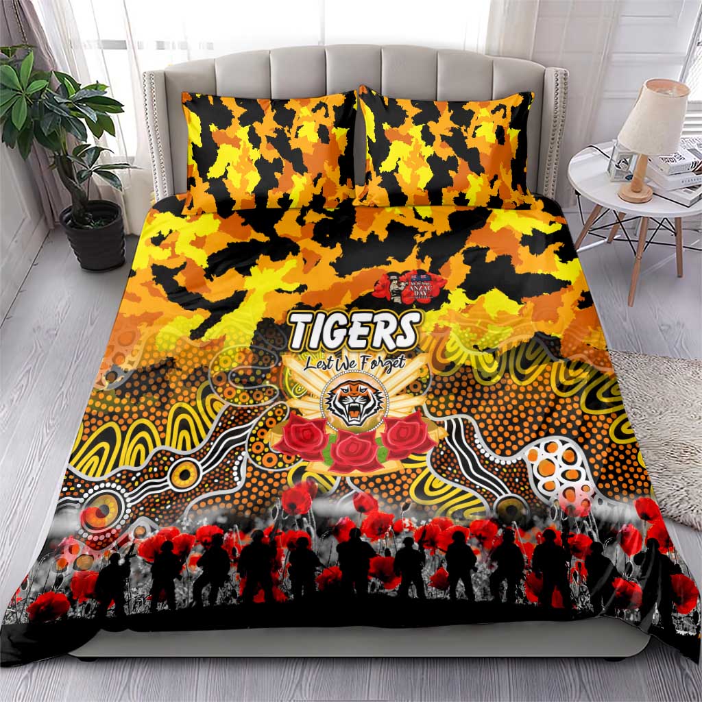 Tigers ANZAC Day Bedding Set Australian Army - Lest We Forget