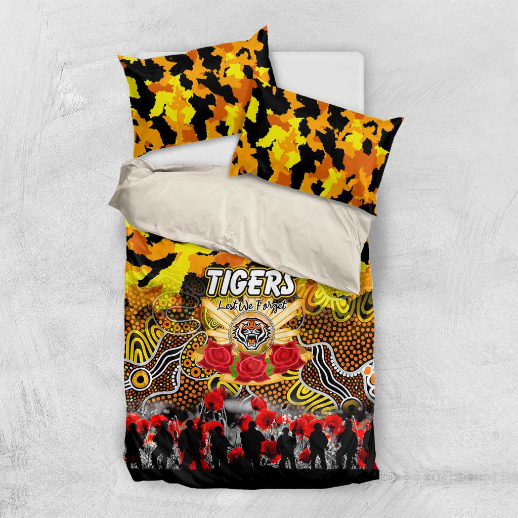 Tigers ANZAC Day Bedding Set Australian Army - Lest We Forget
