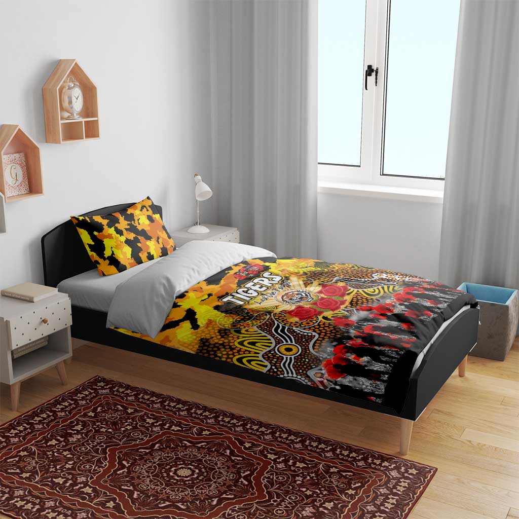 Tigers ANZAC Day Bedding Set Australian Army - Lest We Forget
