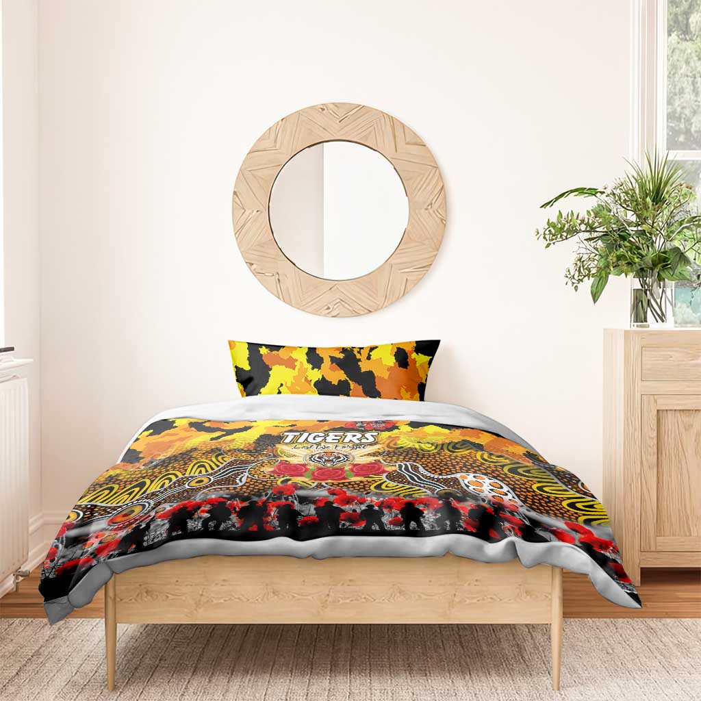 Tigers ANZAC Day Bedding Set Australian Army - Lest We Forget
