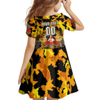 Personalized Tigers ANZAC Day Family Matching Mermaid Dress and Hawaiian Shirt Australian Army - Lest We Forget