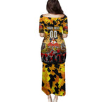 Personalized Tigers ANZAC Day Family Matching Puletasi and Hawaiian Shirt Australian Army - Lest We Forget