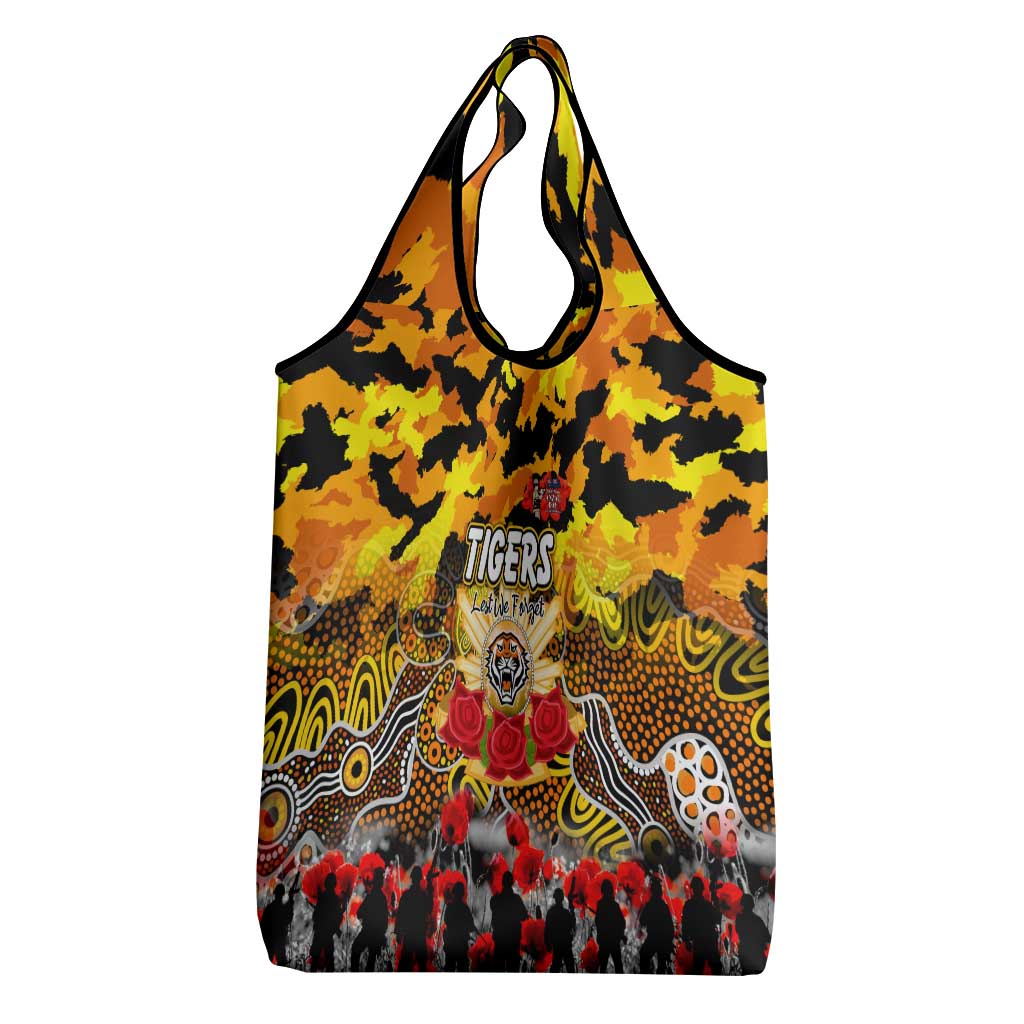 Tigers ANZAC Day Grocery Bag Australian Army - Lest We Forget