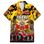 Personalized Tigers ANZAC Day Hawaiian Shirt Australian Army - Lest We Forget