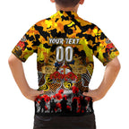 Personalized Tigers ANZAC Day Hawaiian Shirt Australian Army - Lest We Forget