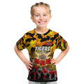 Personalized Tigers ANZAC Day Kid T Shirt Australian Army - Lest We Forget