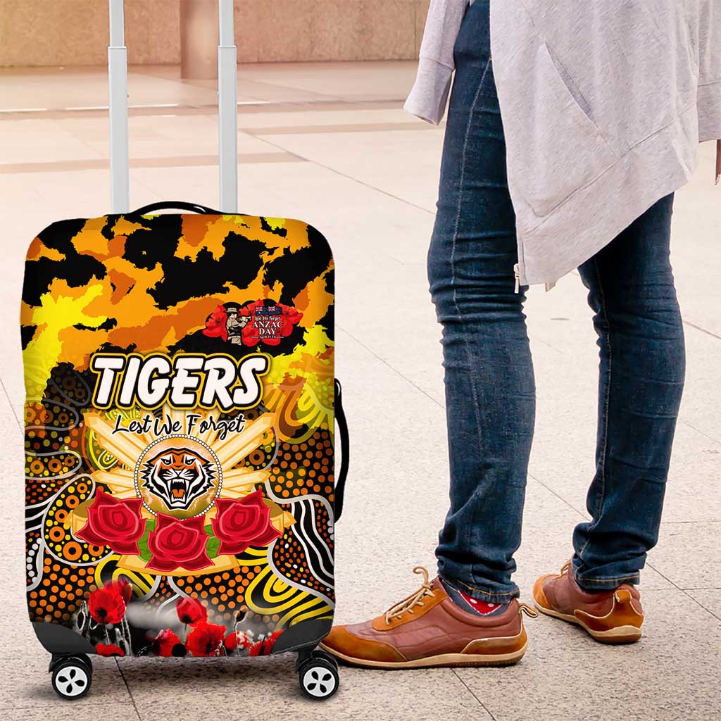 Tigers ANZAC Day Luggage Cover Australian Army - Lest We Forget