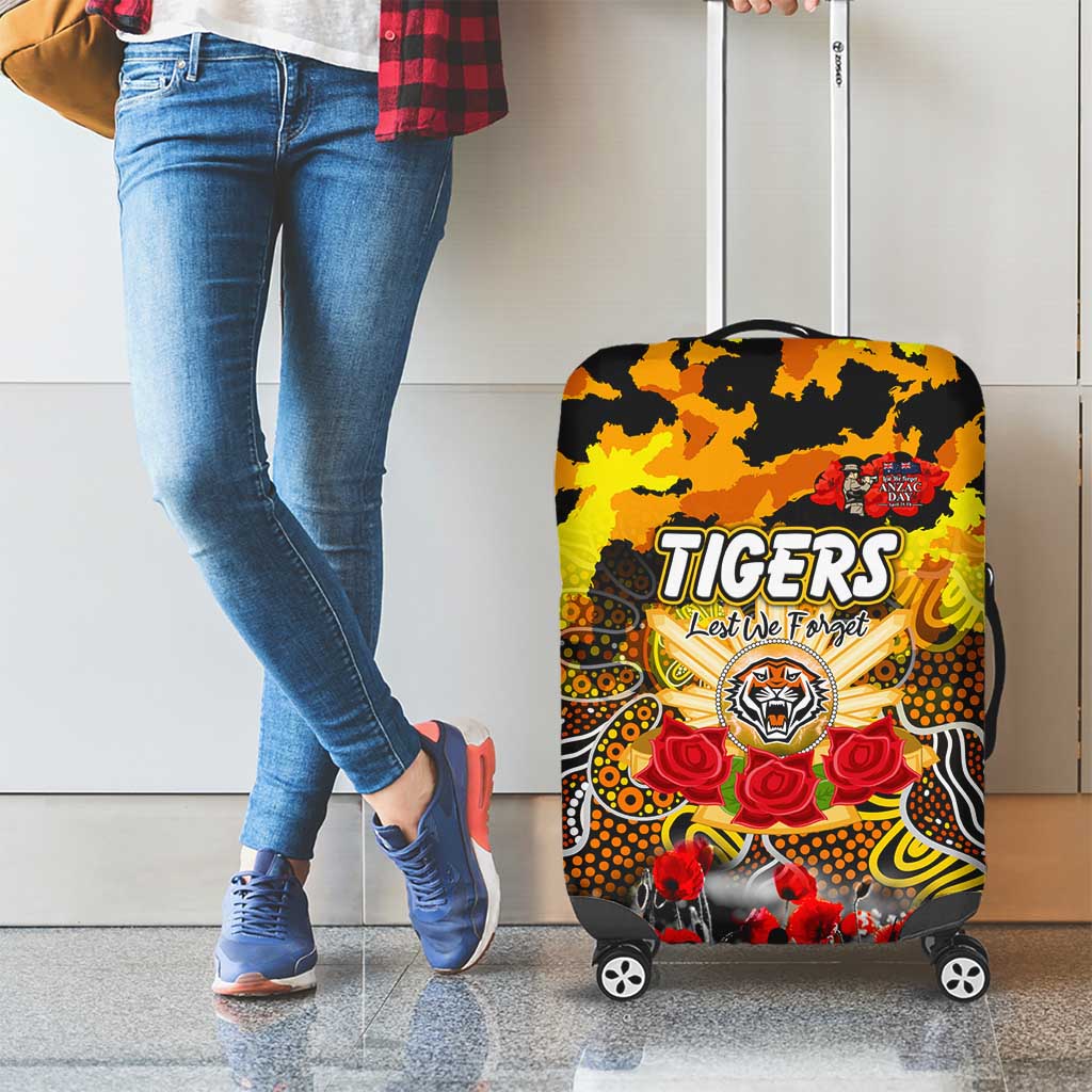 Tigers ANZAC Day Luggage Cover Australian Army - Lest We Forget
