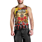 Personalized Tigers ANZAC Day Men Tank Top Australian Army - Lest We Forget