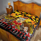 Tigers ANZAC Day Quilt Australian Army - Lest We Forget