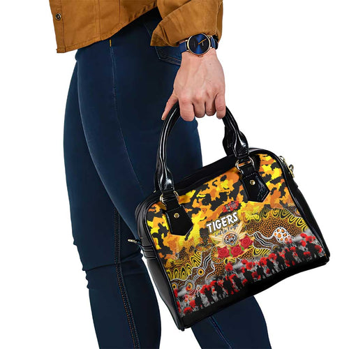 Tigers ANZAC Day Shoulder Handbag Australian Army - Lest We Forget