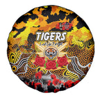 Tigers ANZAC Day Spare Tire Cover Australian Army - Lest We Forget