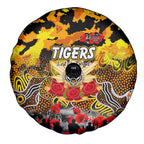 Tigers ANZAC Day Spare Tire Cover Australian Army - Lest We Forget