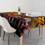 Tigers ANZAC Day Tablecloth Australian Army - Lest We Forget