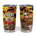 Personalized Tigers ANZAC Day Tumbler Cup Australian Army - Lest We Forget