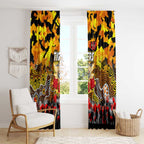 Tigers ANZAC Day Window Curtain Australian Army - Lest We Forget
