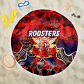 Roosters ANZAC Day Beach Blanket Australian Army - Lest We Forget