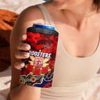 Personalized Roosters ANZAC Day 4 in 1 Can Cooler Tumbler Australian Army - Lest We Forget