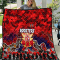 Roosters ANZAC Day Quilt Australian Army - Lest We Forget