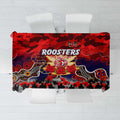 Roosters ANZAC Day Tablecloth Australian Army - Lest We Forget