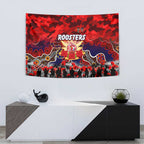Roosters ANZAC Day Tapestry Australian Army - Lest We Forget