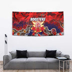 Roosters ANZAC Day Tapestry Australian Army - Lest We Forget