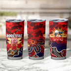 Personalized Roosters ANZAC Day Tumbler Cup Australian Army - Lest We Forget