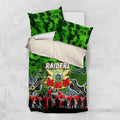 Raiders ANZAC Day Bedding Set Australian Army - Lest We Forget