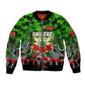 Personalized Raiders ANZAC Day Bomber Jacket Australian Army - Lest We Forget