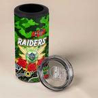 Personalized Raiders ANZAC Day 4 in 1 Can Cooler Tumbler Australian Army - Lest We Forget