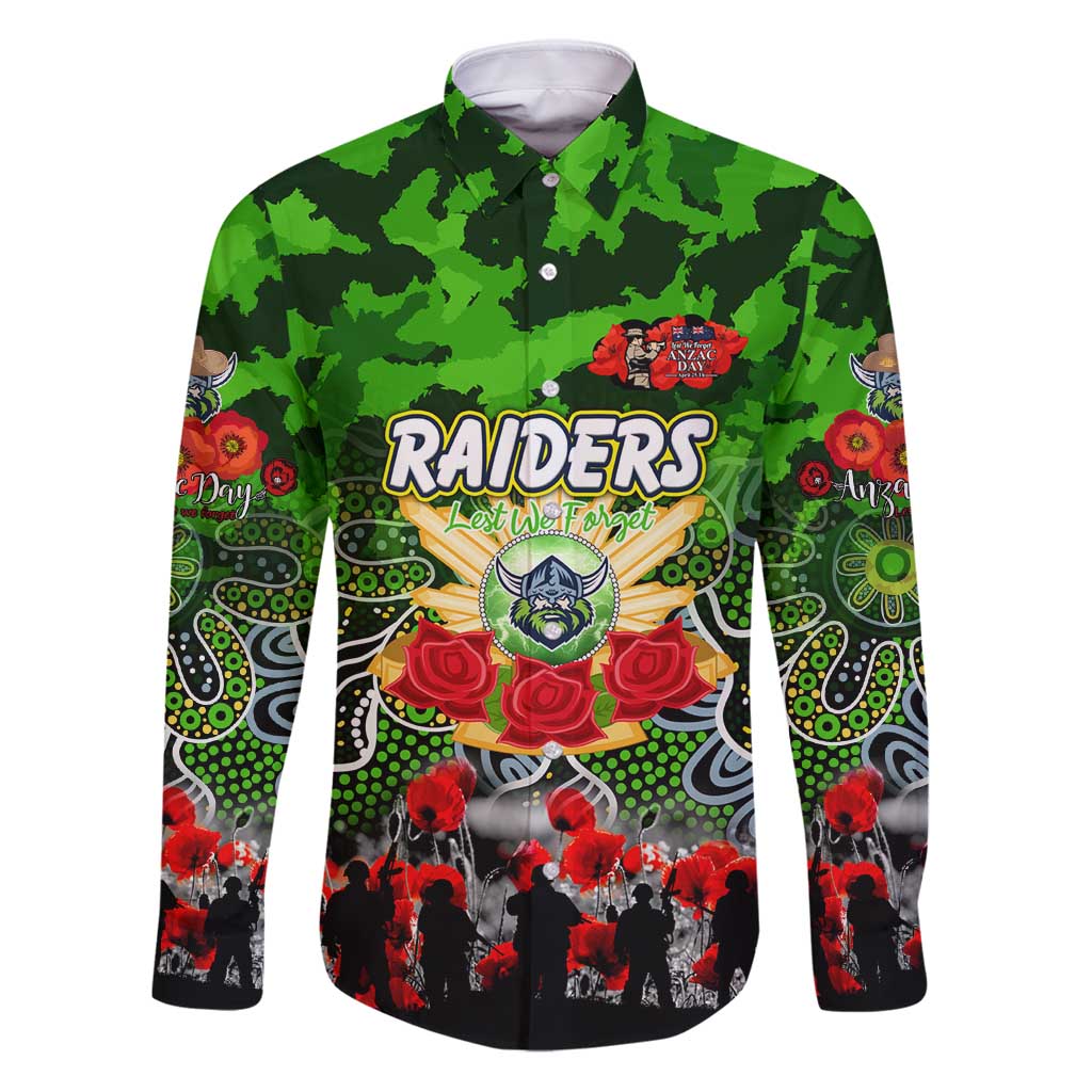 Personalized Raiders ANZAC Day Family Matching Puletasi and Hawaiian Shirt Australian Army - Lest We Forget