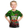 Personalized Raiders ANZAC Day Kid T Shirt Australian Army - Lest We Forget