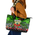 Raiders ANZAC Day Leather Tote Bag Australian Army - Lest We Forget