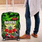 Raiders ANZAC Day Luggage Cover Australian Army - Lest We Forget