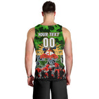Personalized Raiders ANZAC Day Men Tank Top Australian Army - Lest We Forget