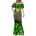 Personalized Raiders ANZAC Day Mermaid Dress Australian Army - Lest We Forget