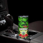 Personalized Raiders ANZAC Day Skinny Tumbler Australian Army - Lest We Forget