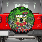 Raiders ANZAC Day Spare Tire Cover Australian Army - Lest We Forget