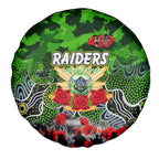 Raiders ANZAC Day Spare Tire Cover Australian Army - Lest We Forget