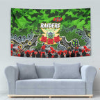 Raiders ANZAC Day Tapestry Australian Army - Lest We Forget