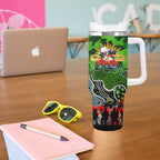 Personalized Raiders ANZAC Day Tumbler With Handle Australian Army - Lest We Forget