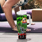 Personalized Raiders ANZAC Day Tumbler With Handle Australian Army - Lest We Forget