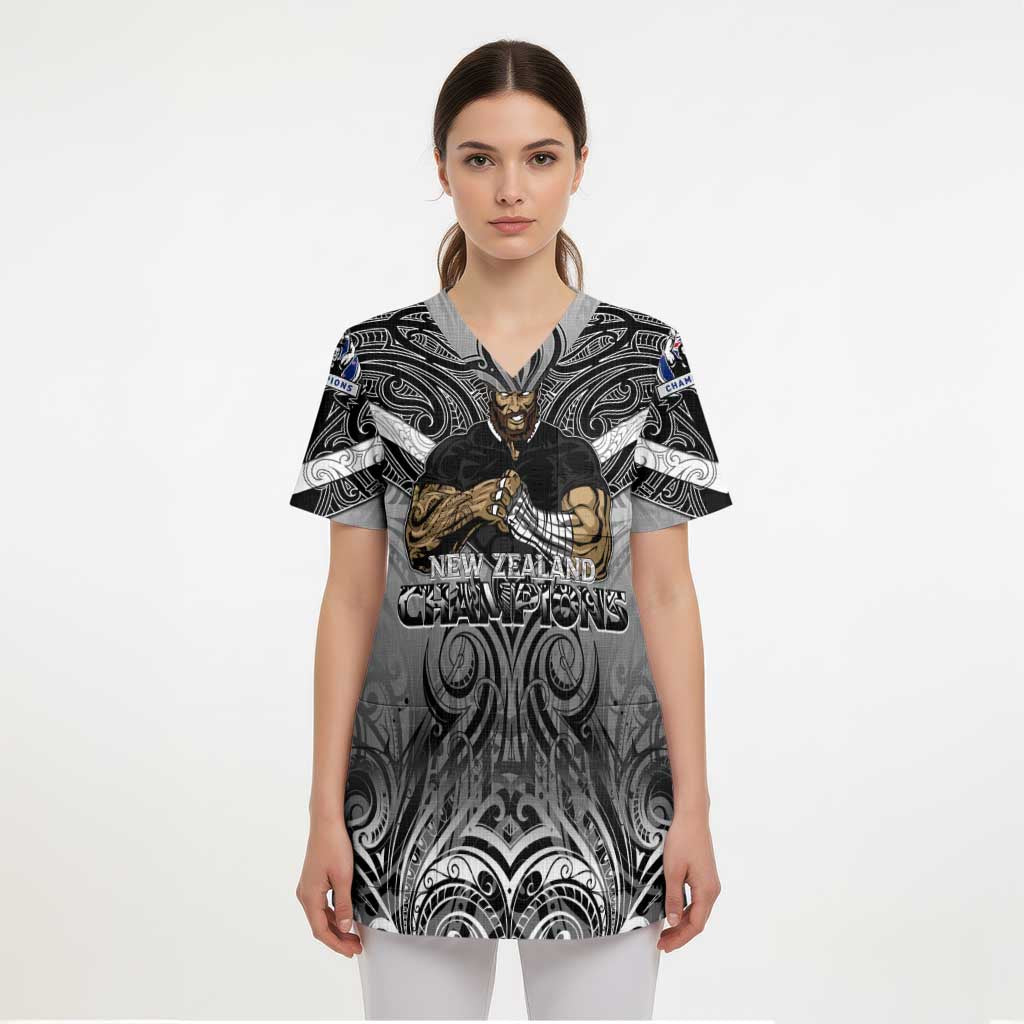 New Zealand Scrub Top Rugby Aotearoa Champions - Aussie Hoodie
