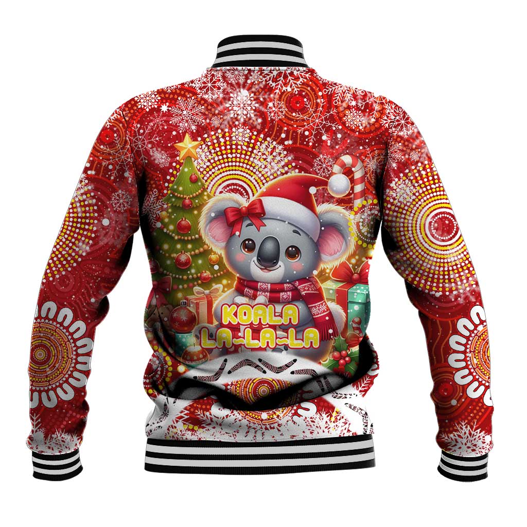Koality Christmas Baseball Jacket Cute Aussie Koala Holiday - Aussie Hoodie