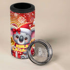 Koality Christmas 4 in 1 Can Cooler Tumbler Cute Aussie Koala Holiday - Aussie Hoodie