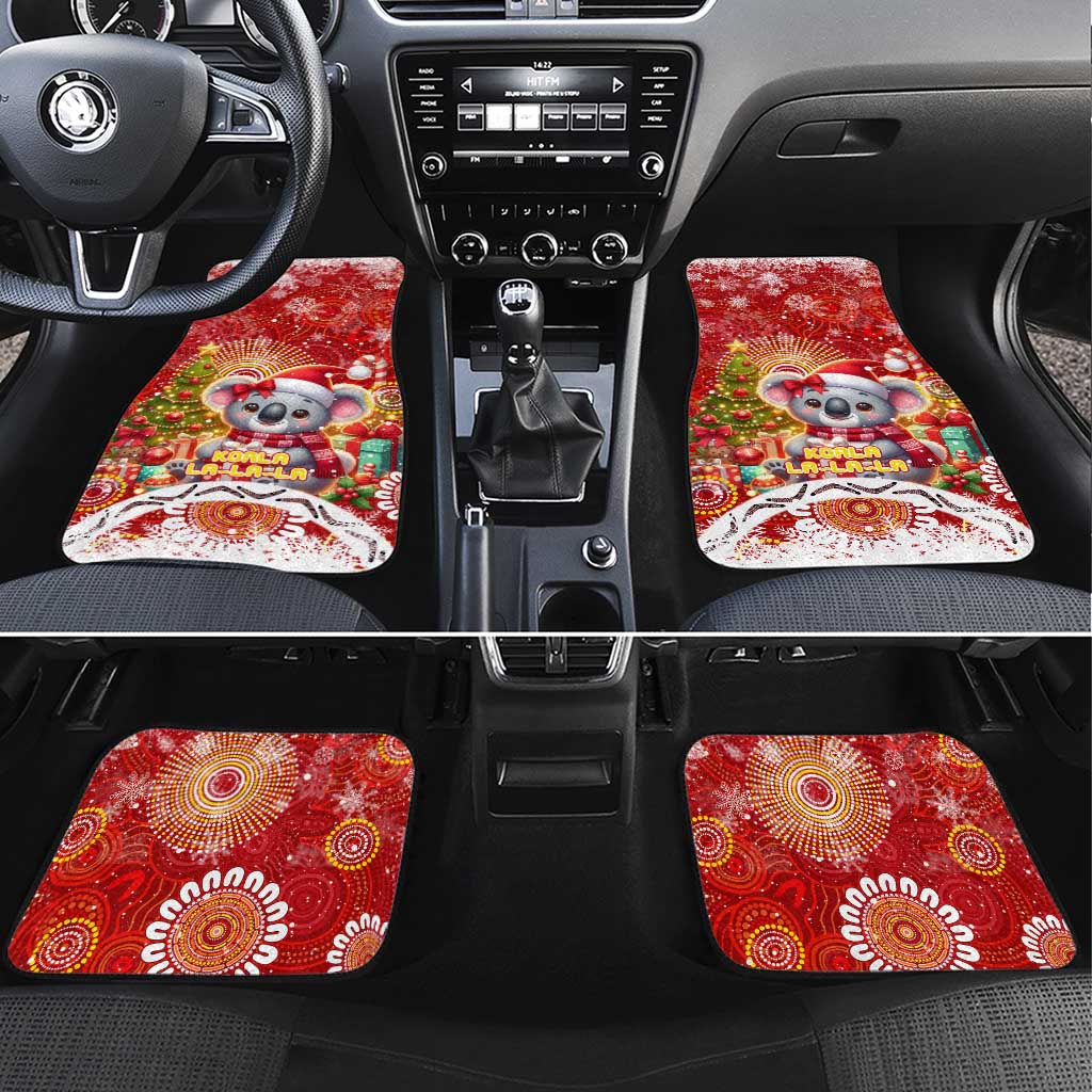 Koality Christmas Car Mats Cute Aussie Koala Holiday - Aussie Hoodie