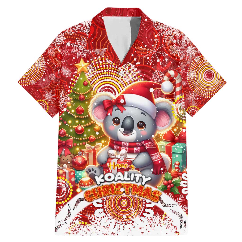 Koality Christmas Family Matching Mermaid Dress and Hawaiian Shirt Cute Aussie Koala Holiday - Aussie Hoodie